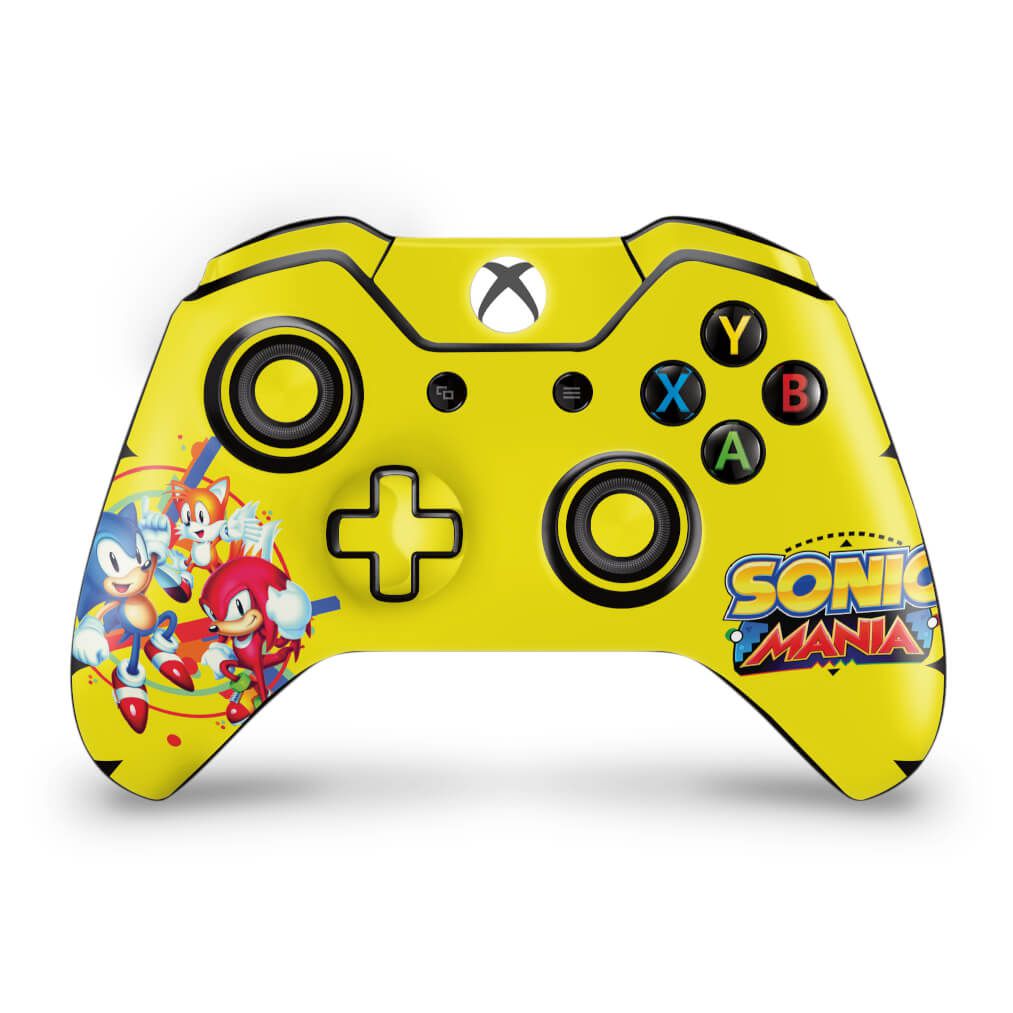 Skin Anti-Rage Xbox One Fat Controle - Sonic Mania