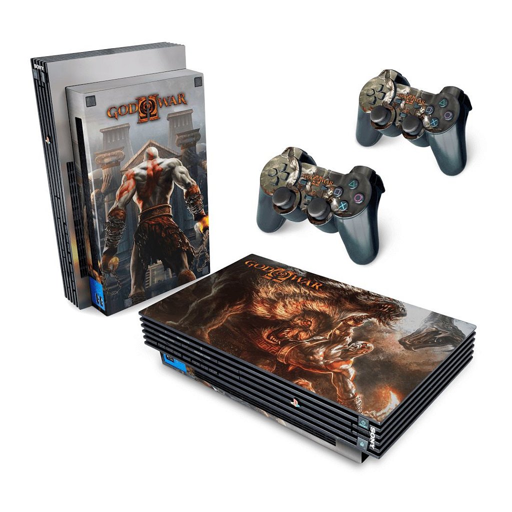Skin Anti-Rage PS2 Fat - God Of War 2 II