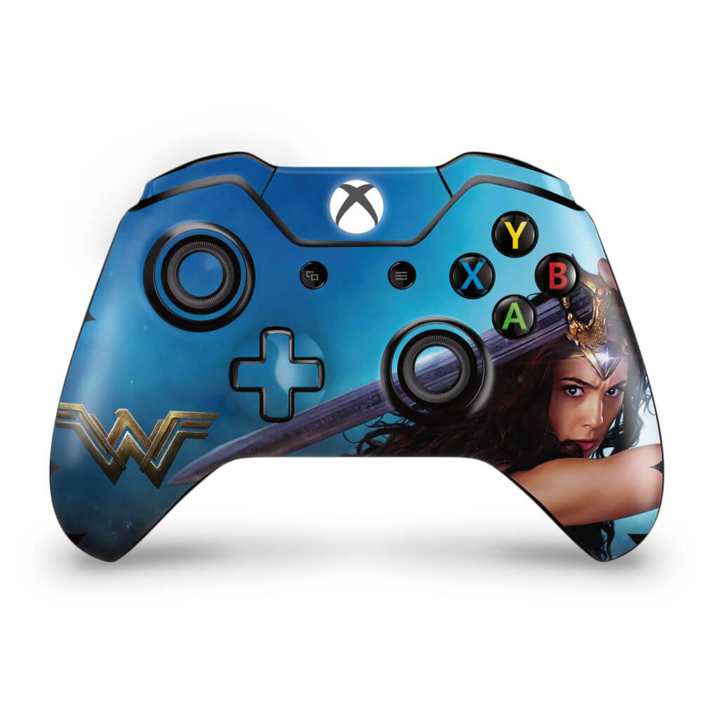 Skin Anti-Rage Xbox One Fat Controle - Mulher Maravilha