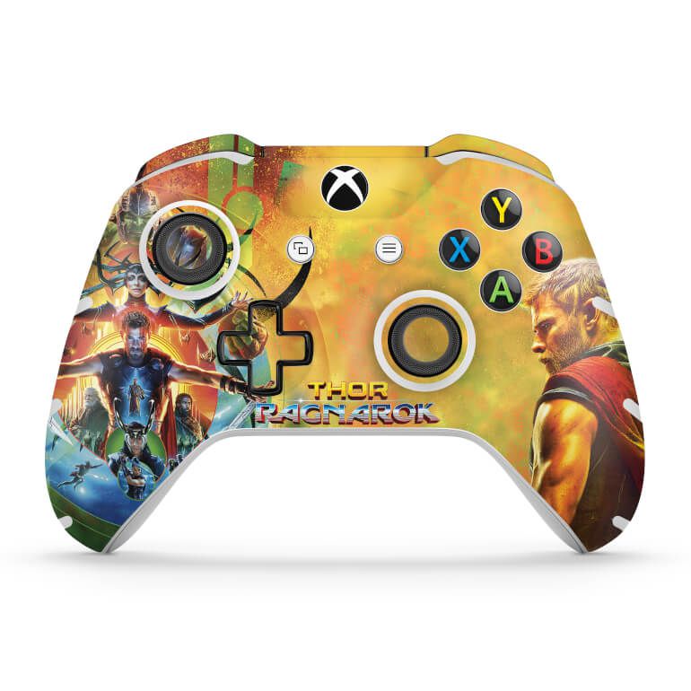 Skin Anti-Rage Xbox One Slim X Controle - Thor Ragnarok