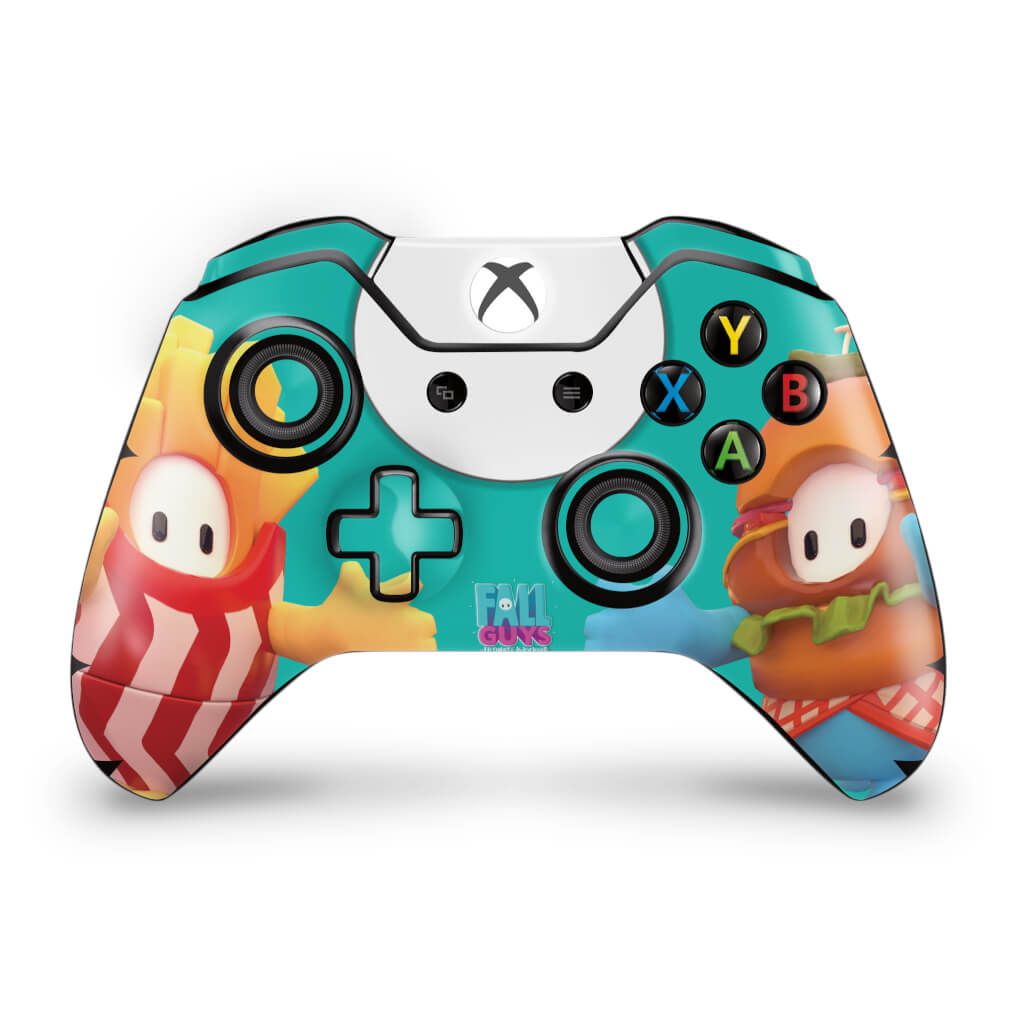 Skin Anti-Rage Xbox One Fat Controle - Fall Guys