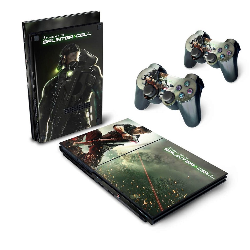 Skin Anti-Rage PS2 Slim - Splinter Cell