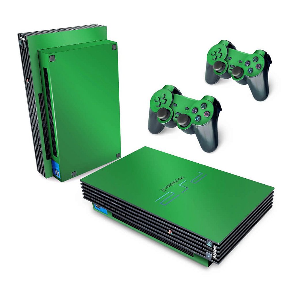 Skin Anti-Rage PS2 Fat - Verde
