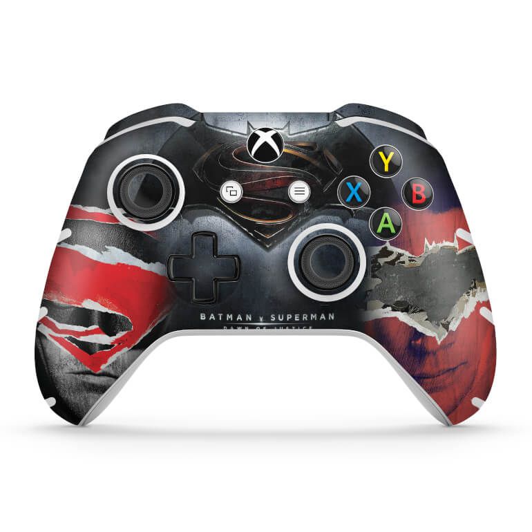 Skin Anti-Rage Xbox One Slim X Controle - Batman Vs Superman