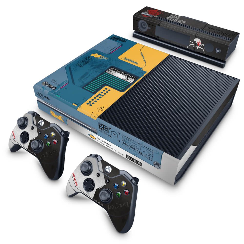 Skin Anti-Rage Xbox One Fat - Cyberpunk 2077 Bundle