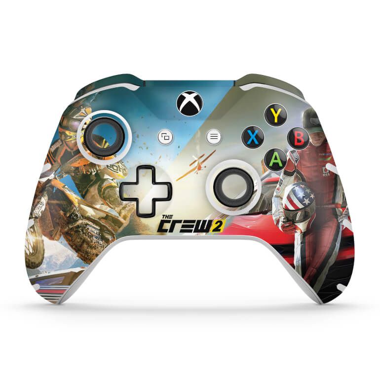 Skin Anti-Rage Xbox One Slim X Controle - The Crew 2