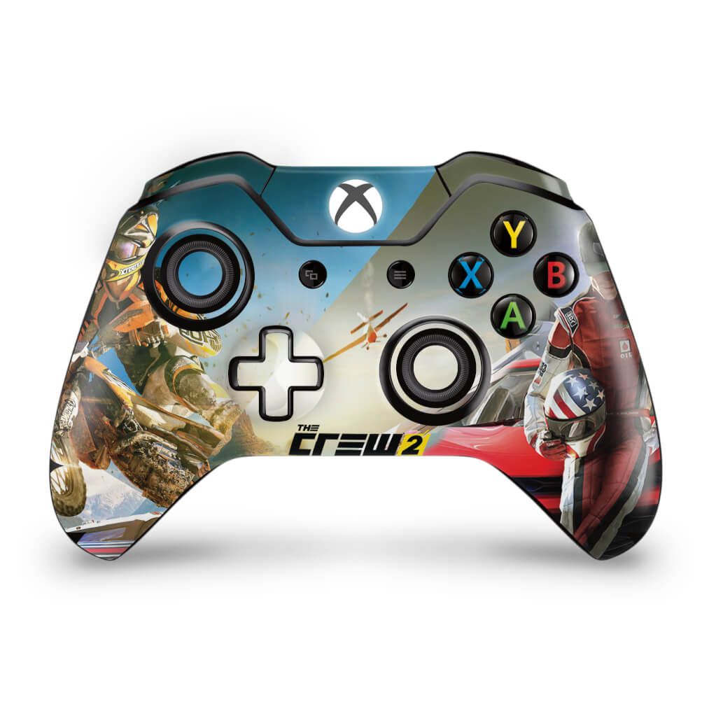Skin Anti-Rage Xbox One Fat Controle - The Crew 2