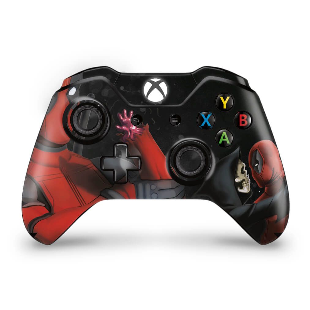 Skin Anti-Rage Xbox One Fat Controle - Deadpool 2