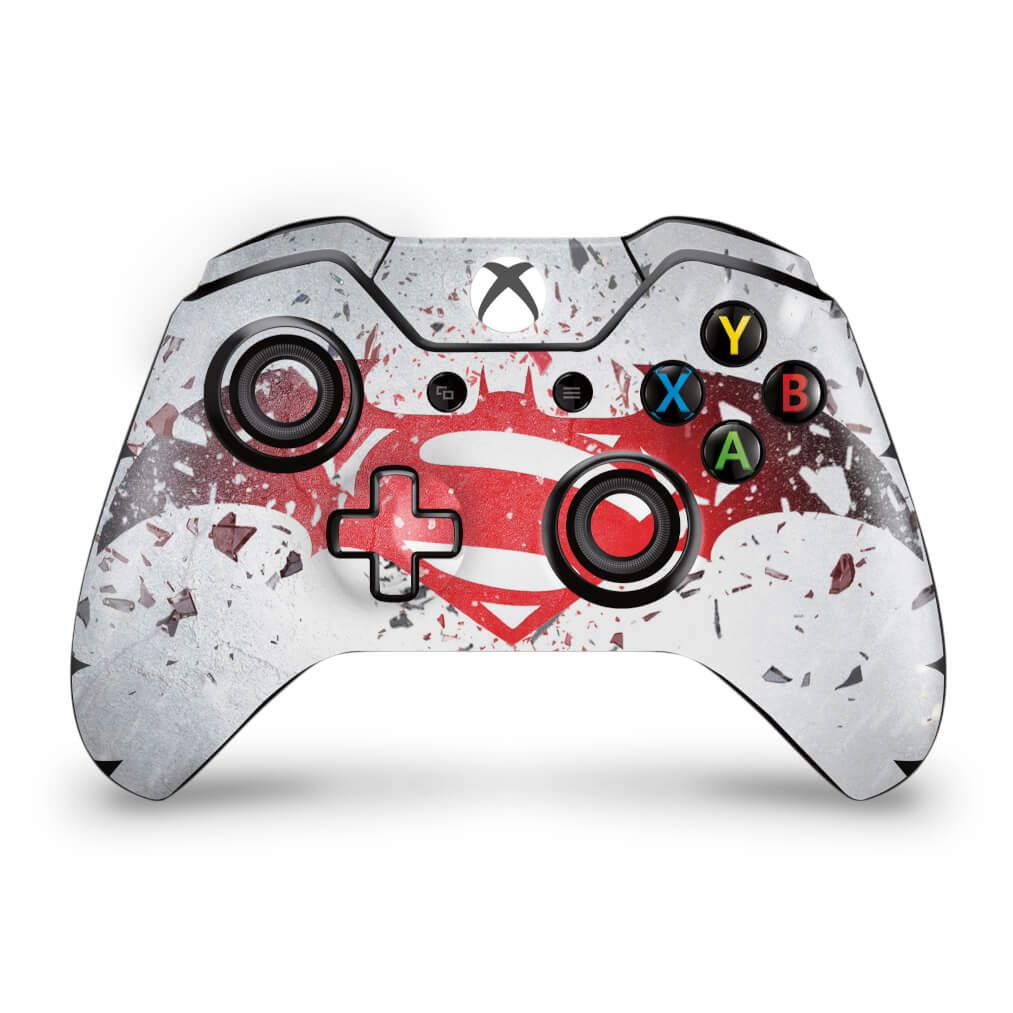 Skin Anti-Rage Xbox One Fat Controle - Batman vs Superman Logo