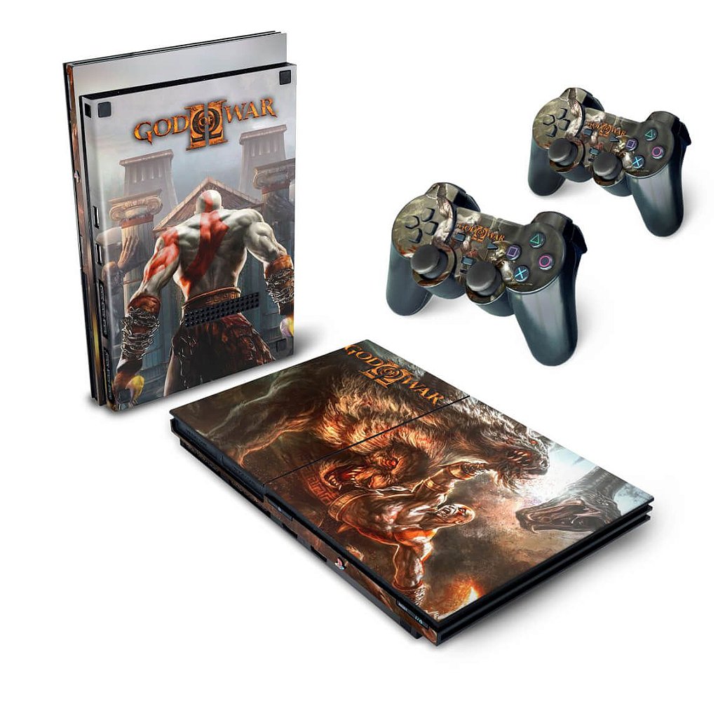 Skin Anti-Rage PS2 Slim - God Of War 2 II