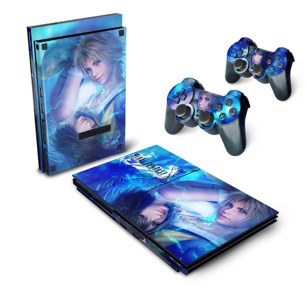 Skin Anti-Rage PS2 Slim - Final Fantasy X