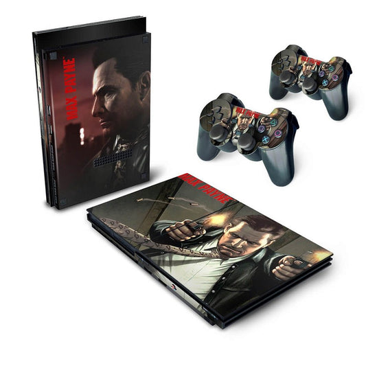 Skin Anti-Rage PS2 Slim - Max Payne