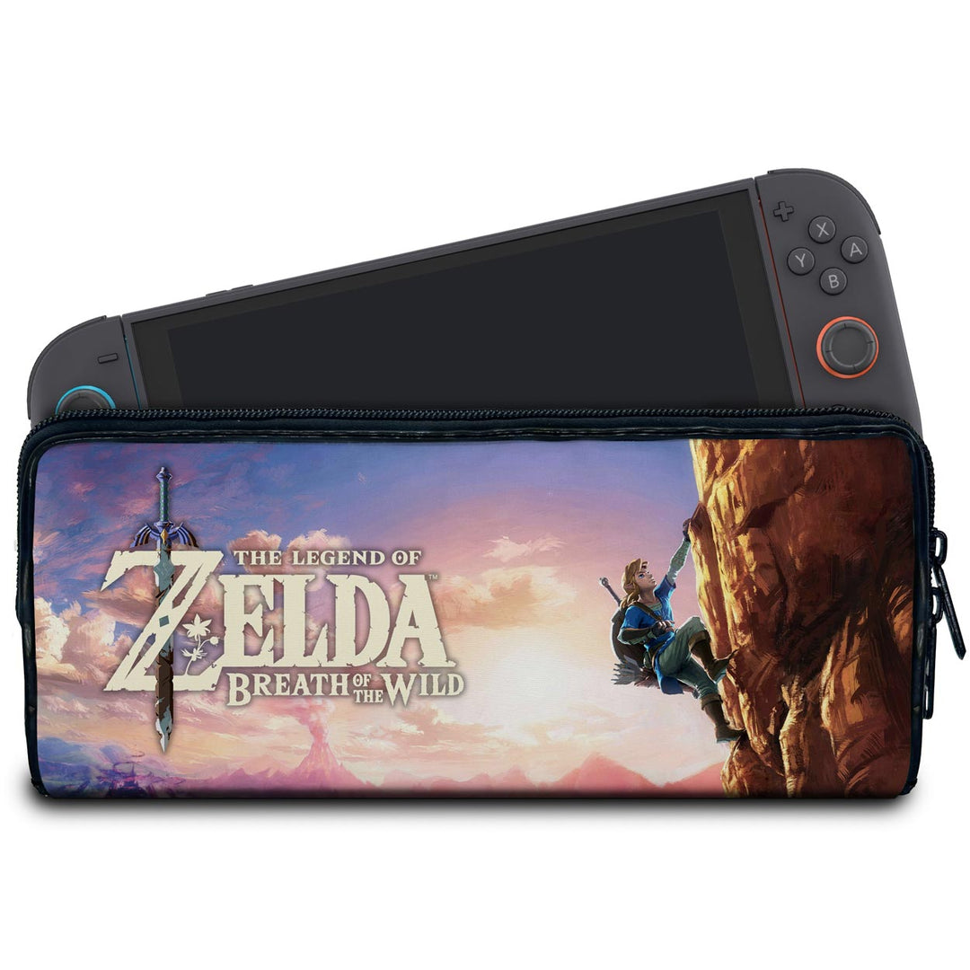 Case Nintendo Switch 2 Bolsa Estojo - Zelda Breath Of The Wild