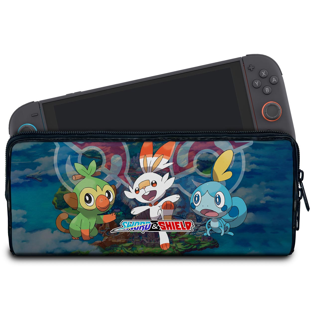 Case Nintendo Switch 2 Bolsa Estojo - Pokémon Sword And Shield