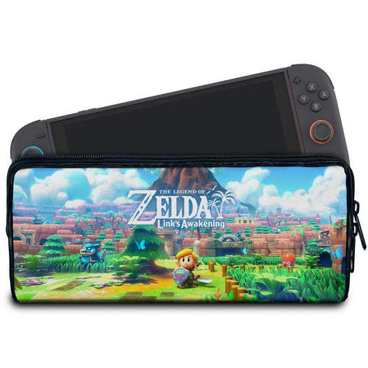 Case Nintendo Switch 2 Bolsa Estojo - Zelda Link's Awakening