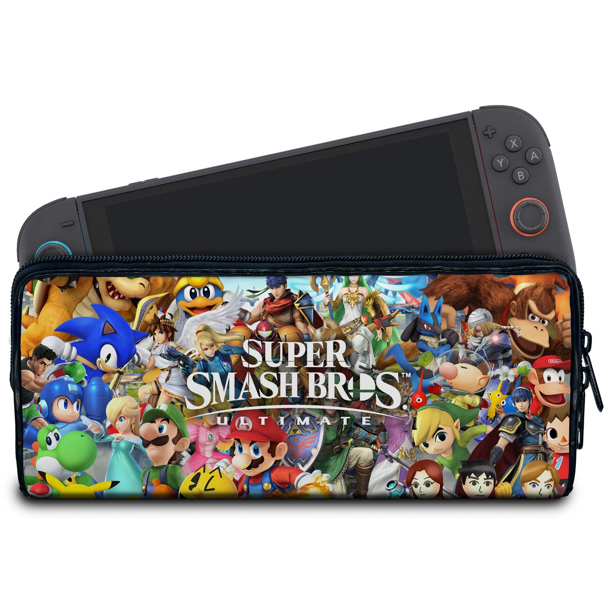 Case Nintendo Switch 2 Bolsa Estojo - Super Smash Bros. Ultimate