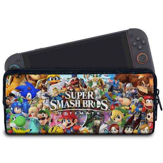 Case Nintendo Switch 2 Bolsa Estojo - Super Smash Bros. Ultimate