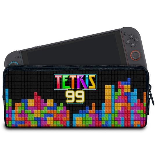 Case Nintendo Switch 2 Bolsa Estojo - Tetris 99