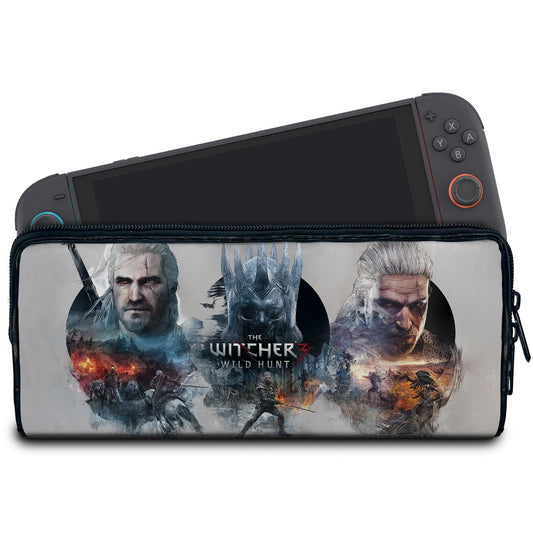Case Nintendo Switch 2 Bolsa Estojo - The Witcher 3: Wild Hunt