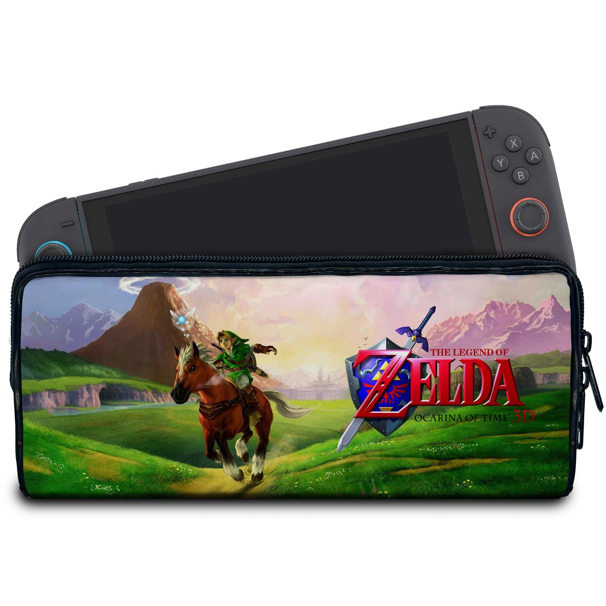 Case Nintendo Switch 2 Bolsa Estojo - Zelda Ocarina Of Time