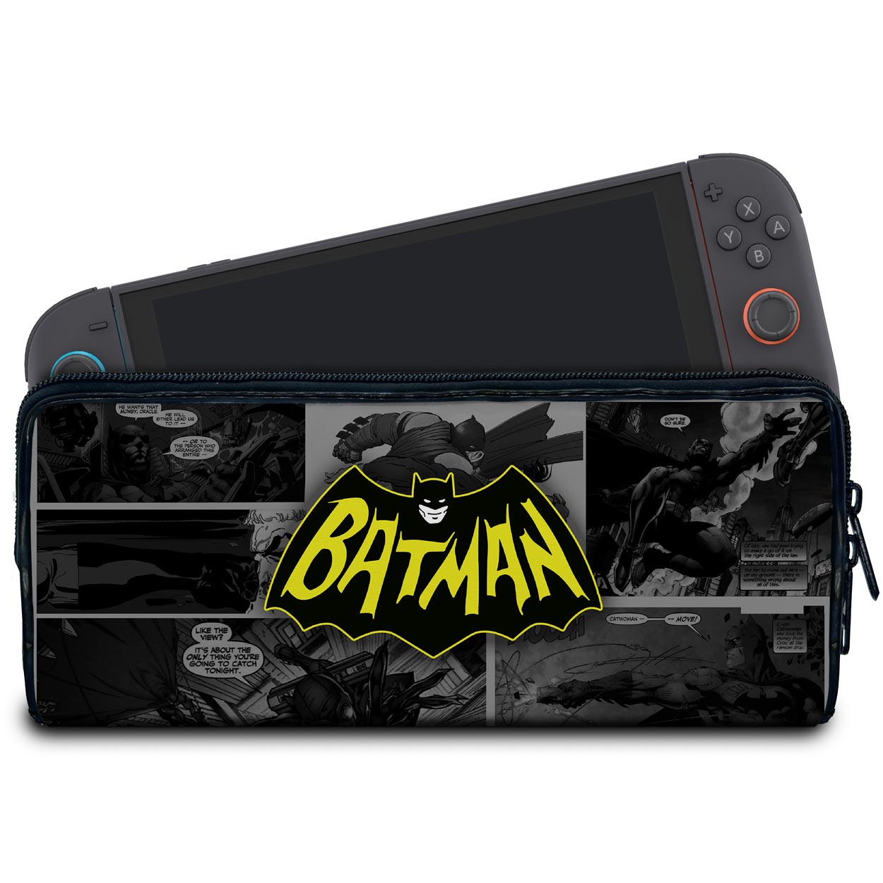 Case Nintendo Switch 2 Bolsa Estojo - Batman Comics