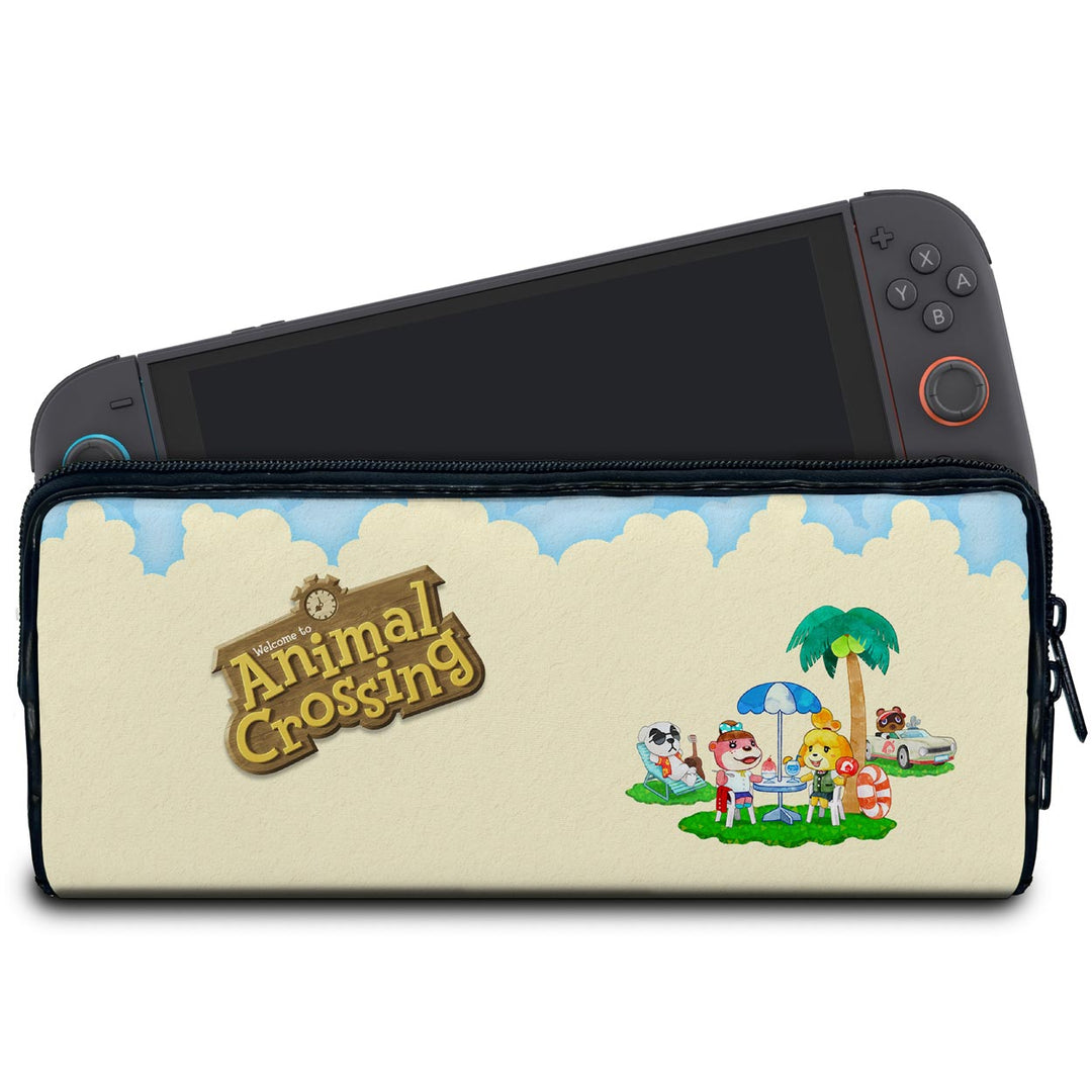 Case Nintendo Switch 2 Bolsa Estojo - Animal Crossing