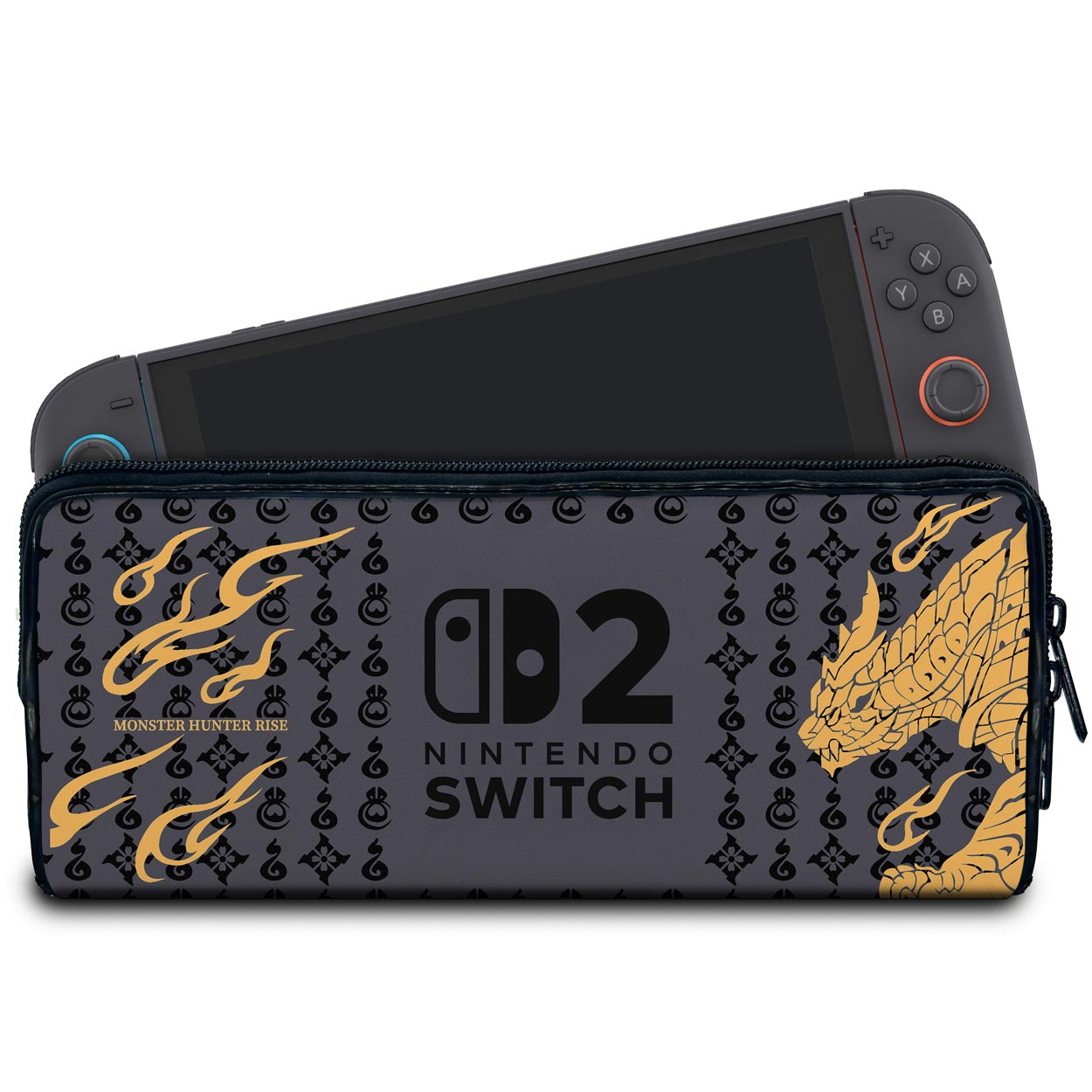 Case Nintendo Switch 2 Bolsa Estojo - Monster Hunter Rise