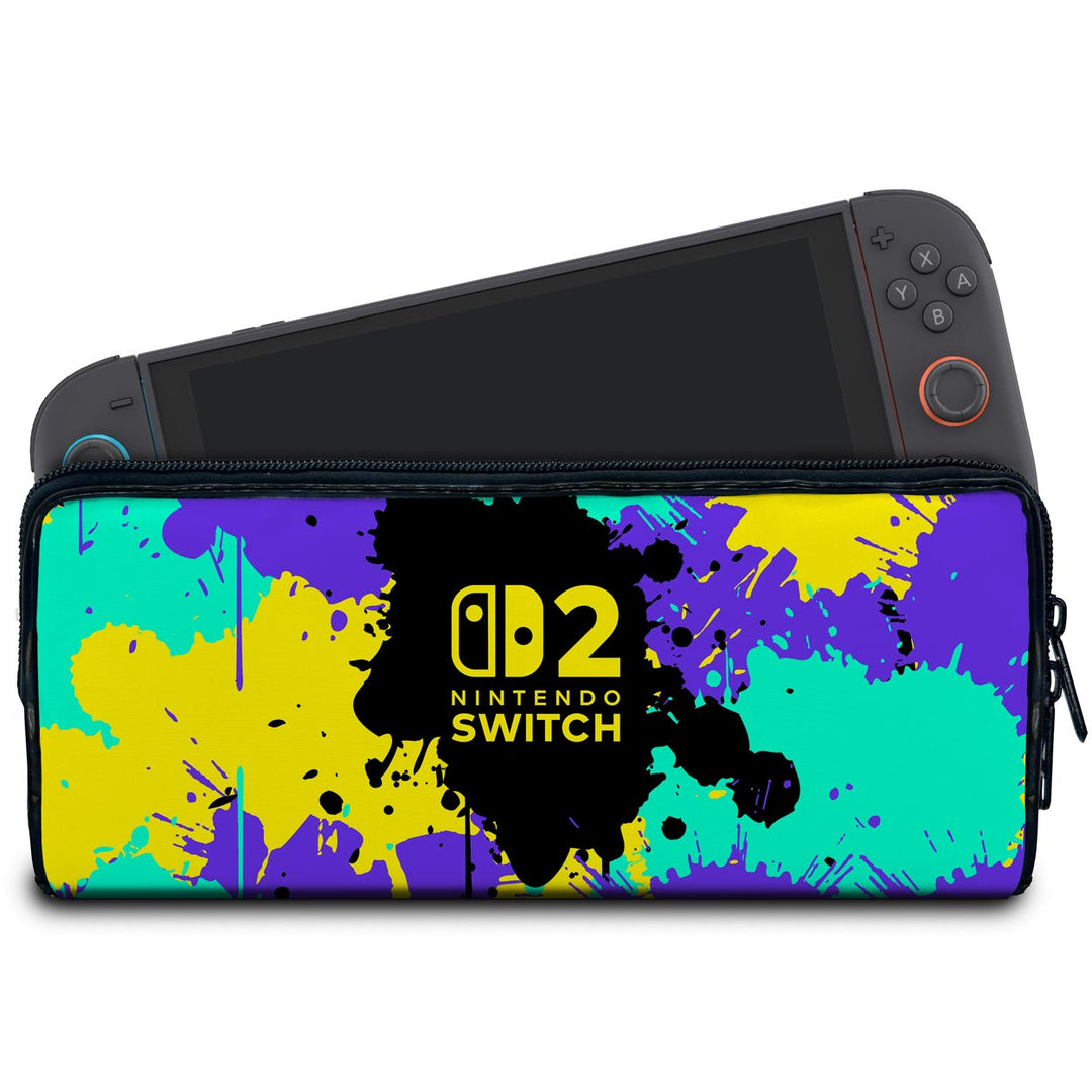 Case Nintendo Switch 2 Bolsa Estojo - Splatoon 3