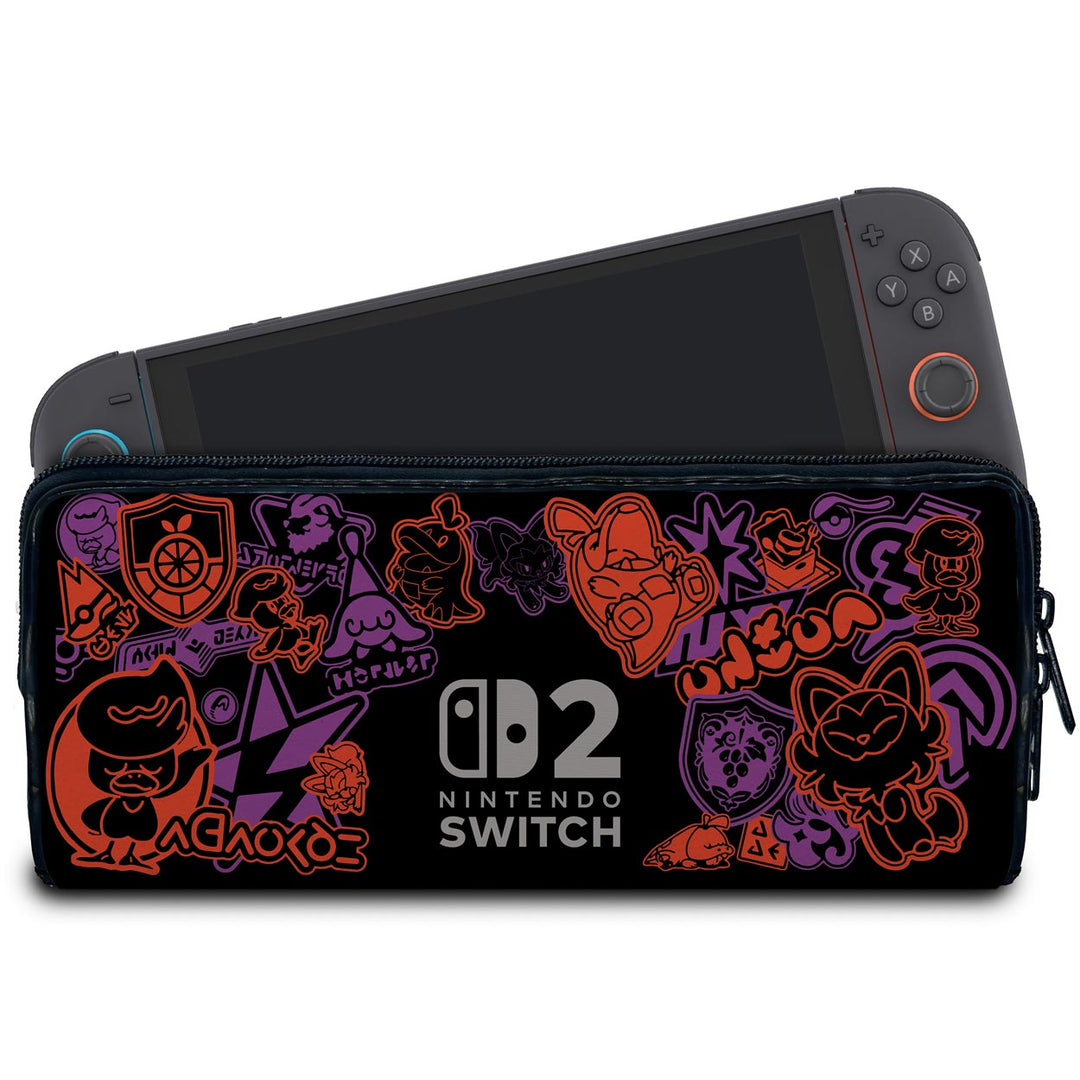 Case Nintendo Switch 2 Bolsa Estojo - Pokémon Scarlet e Violet