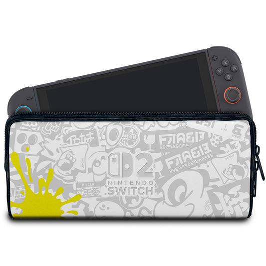 Case Nintendo Switch 2 Bolsa Estojo - Splatoon 3 Special