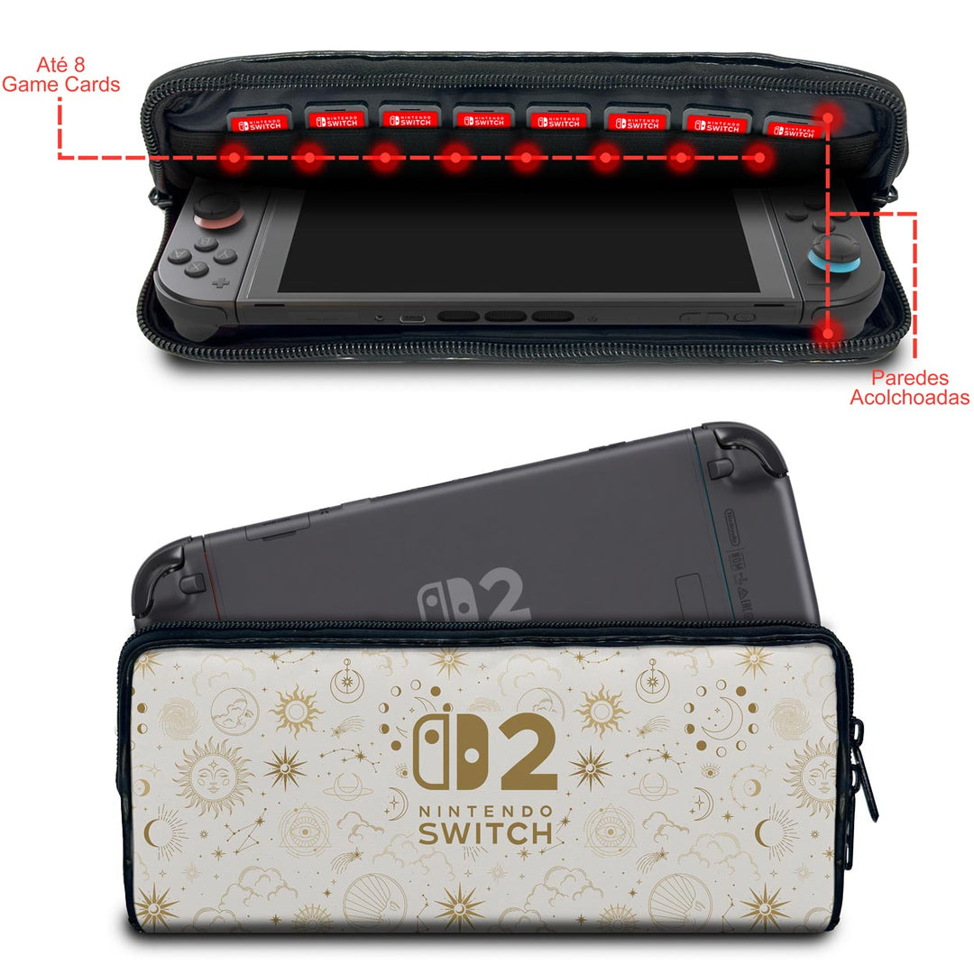 Case Nintendo Switch 2 Bolsa Estojo - Astros - Pop Arte Skins - foto 2