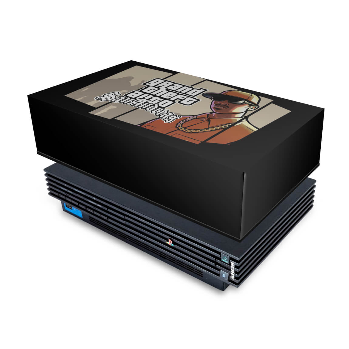 Capa Anti Poeira PS2 Fat - GTA San Andreas