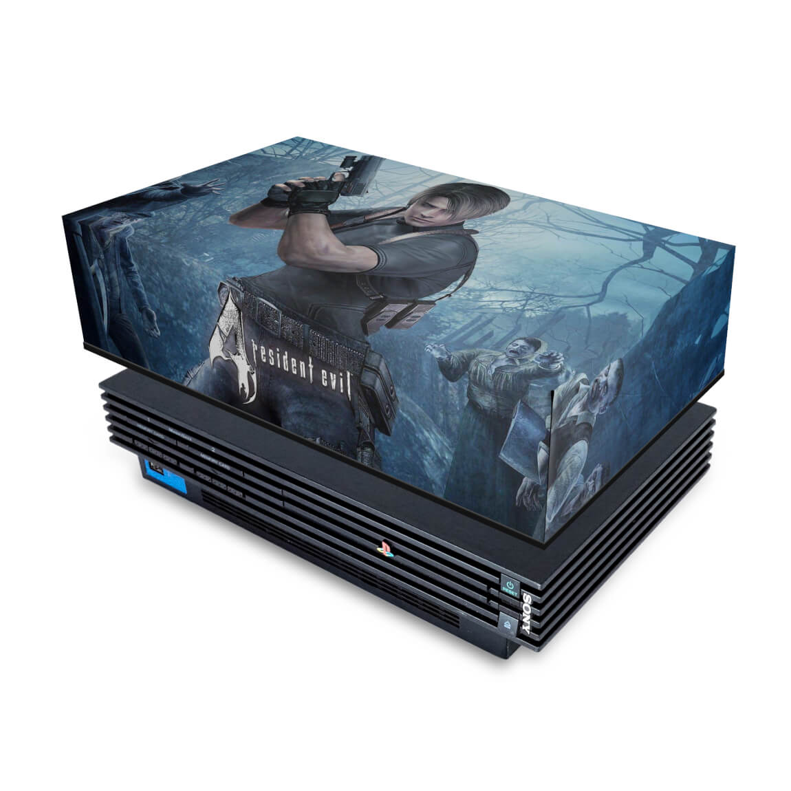 Capa Anti Poeira PS2 Fat - Resident Evil 4