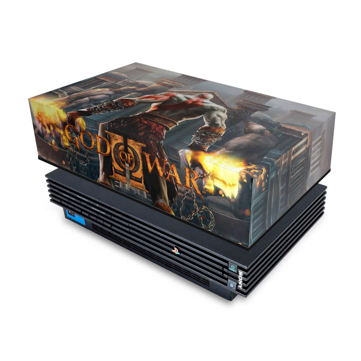 Capa Anti Poeira PS2 Fat - God Of War 2 II