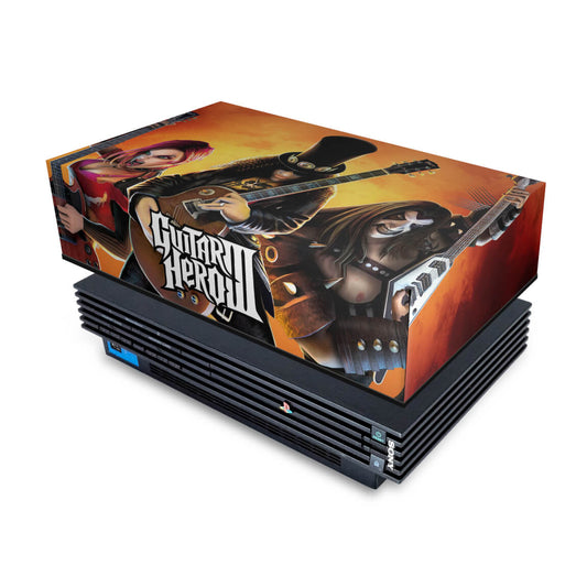 PS2 Fat Capa Anti Poeira - Guitar Hero III 3