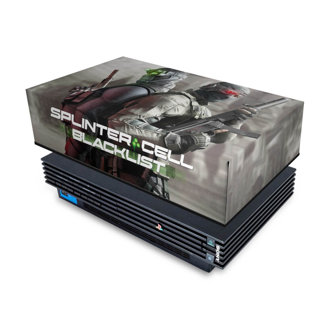 Capa Anti Poeira PS2 Fat - Splinter Cell