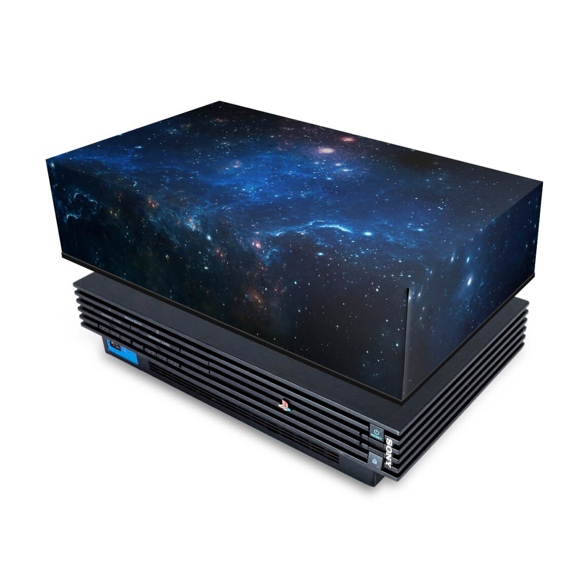 Capa Anti Poeira PS2 Fat - Universo Cosmos