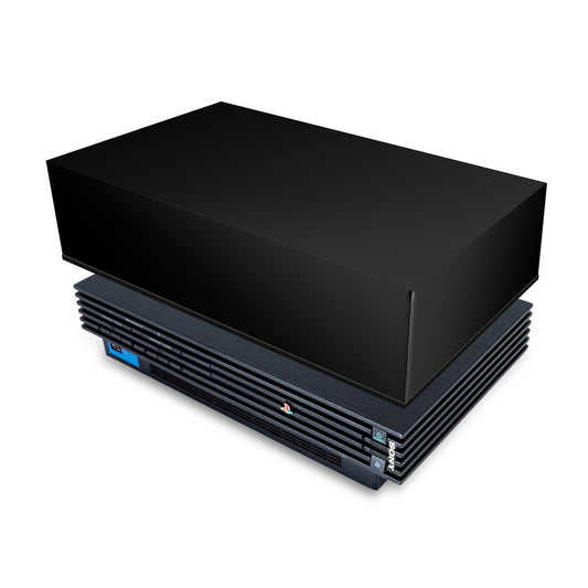 PS2 Fat Capa Anti Poeira - Preta All Black