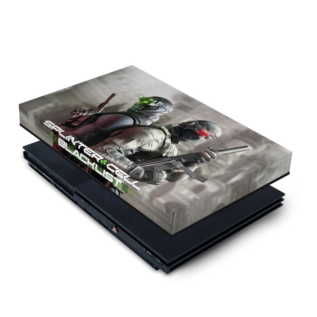 Capa Anti Poeira PS2 Slim - Splinter Cell