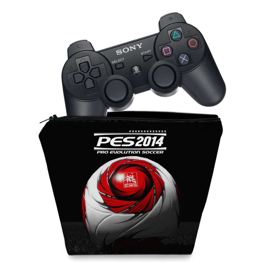 Capa Case PS3 Controle - PES 2014