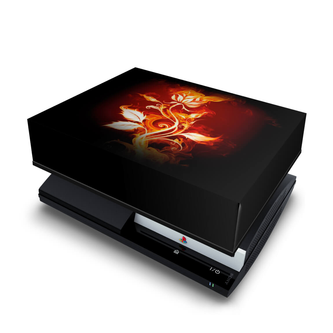 Capa Anti Poeira PS3 Fat - Fire Flower