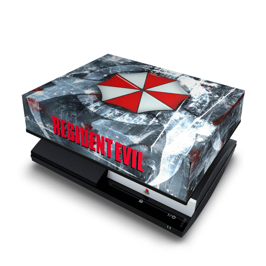 Capa Anti Poeira PS3 Fat - Resident Evil