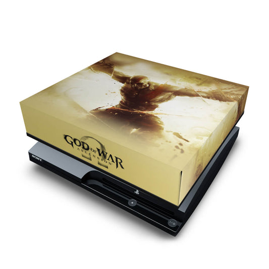 Capa Anti Poeira PS3 Slim - God Of War 4