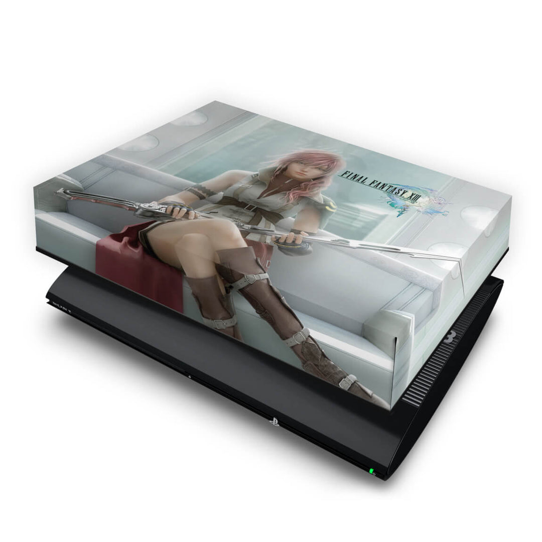 Capa Anti Poeira PS3 Super Slim - Final Fantasy Xiii #b