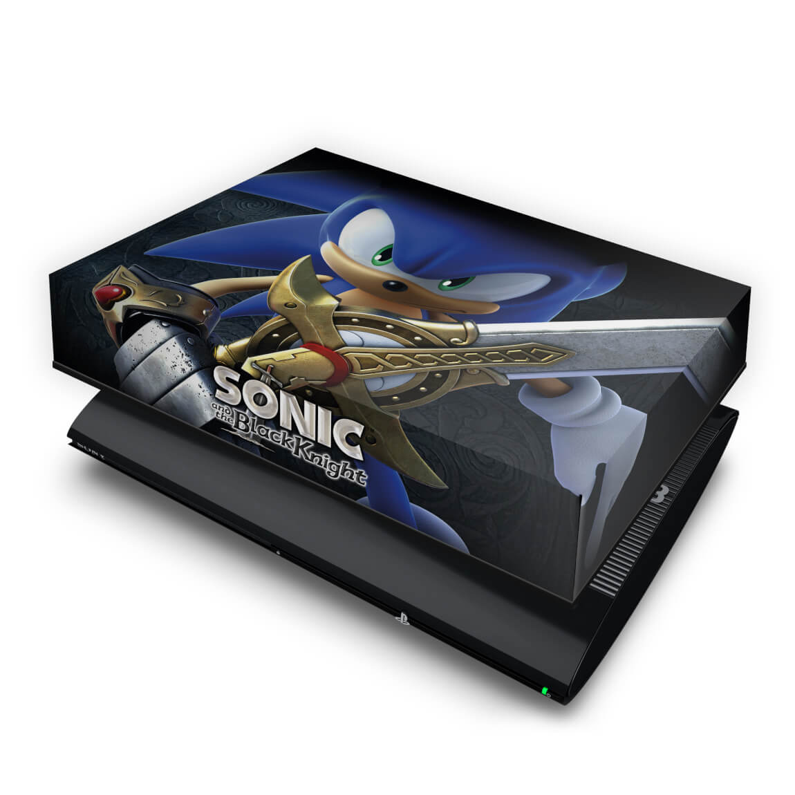 Capa Anti Poeira PS3 Super Slim - Sonic Black Knight