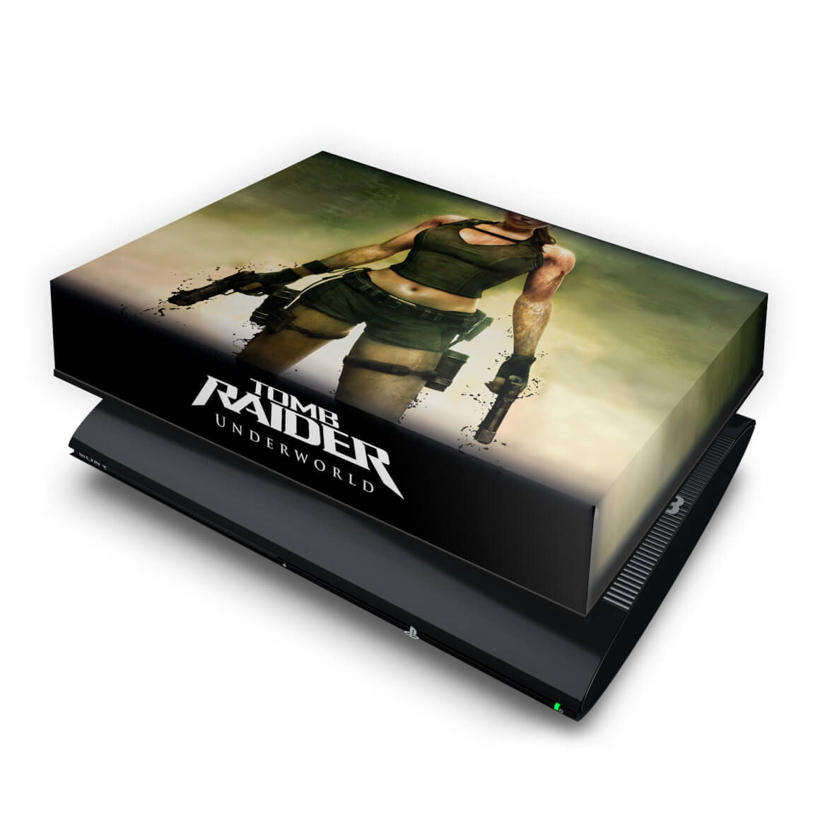 Capa Anti Poeira PS3 Super Slim - Tomb Raider