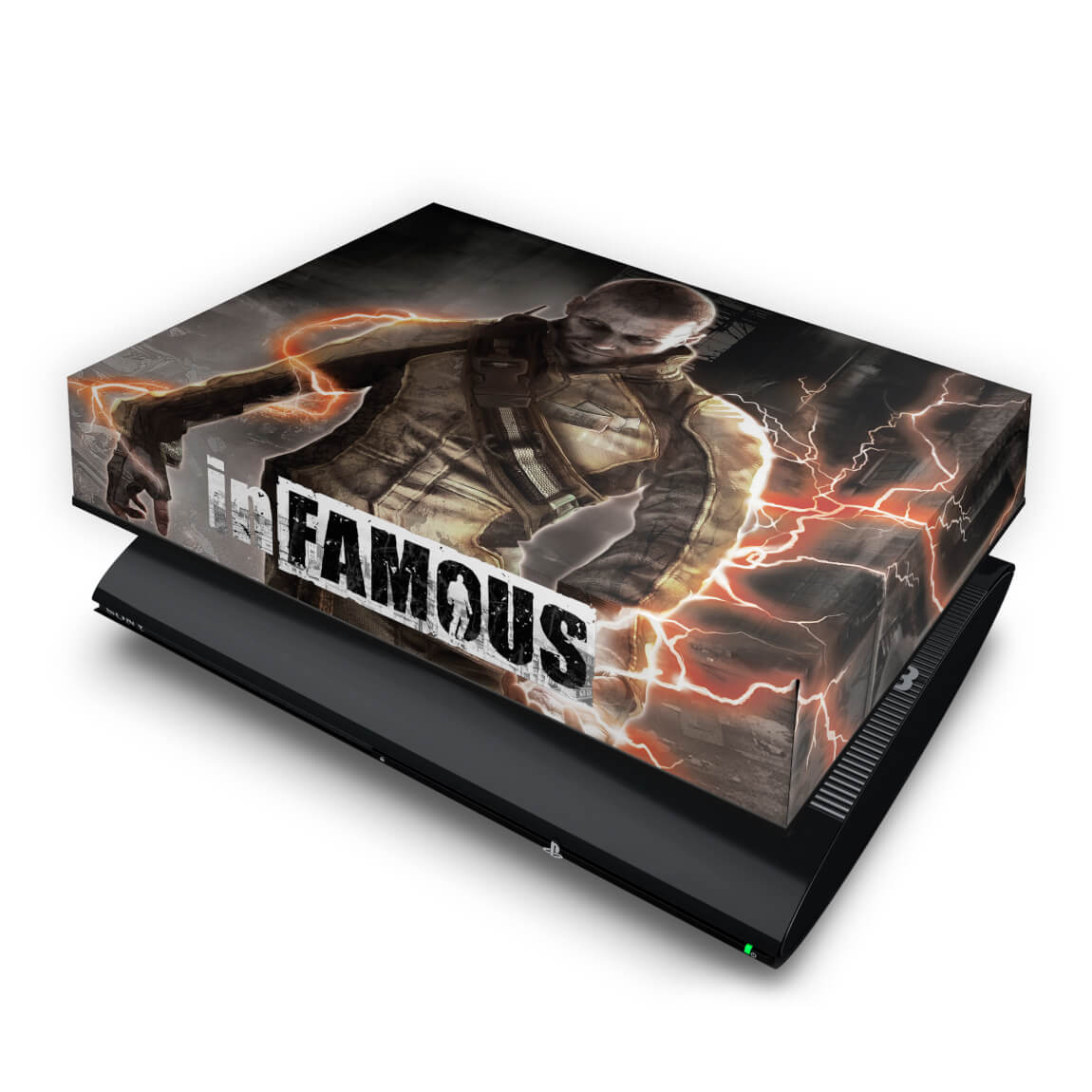Capa Anti Poeira PS3 Super Slim - Infamous 2