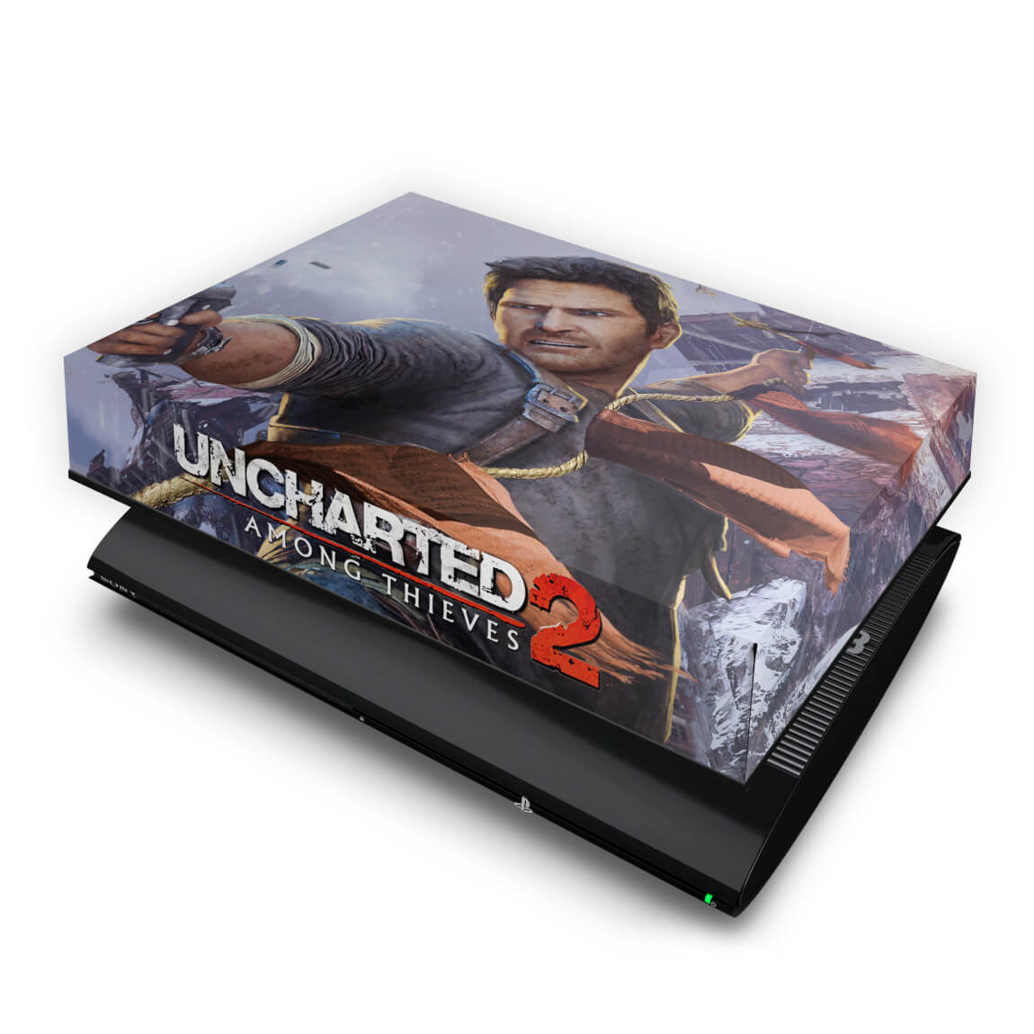 Capa Anti Poeira PS3 Super Slim - Uncharted 2