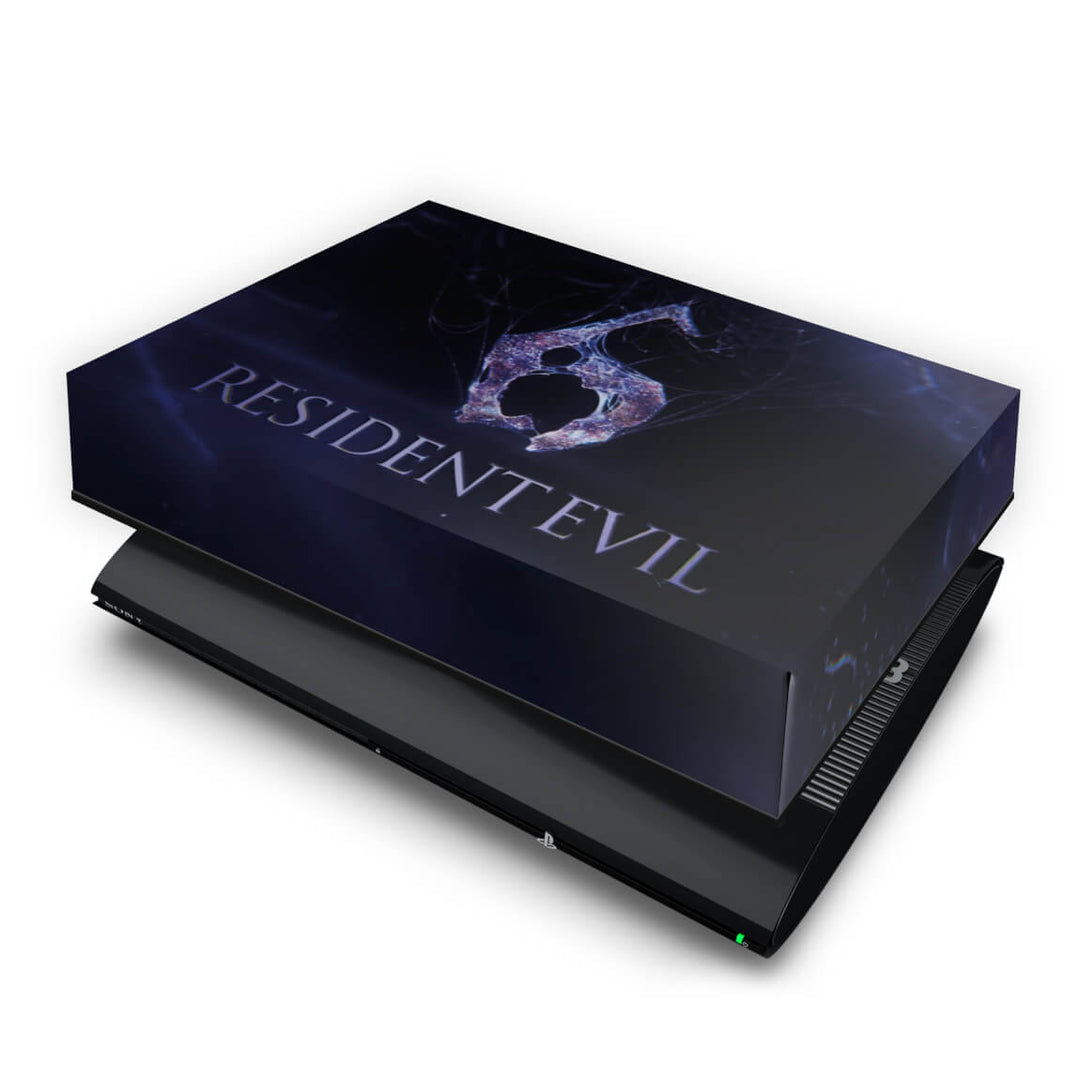 Capa Anti Poeira PS3 Super Slim - Resident Evil 6
