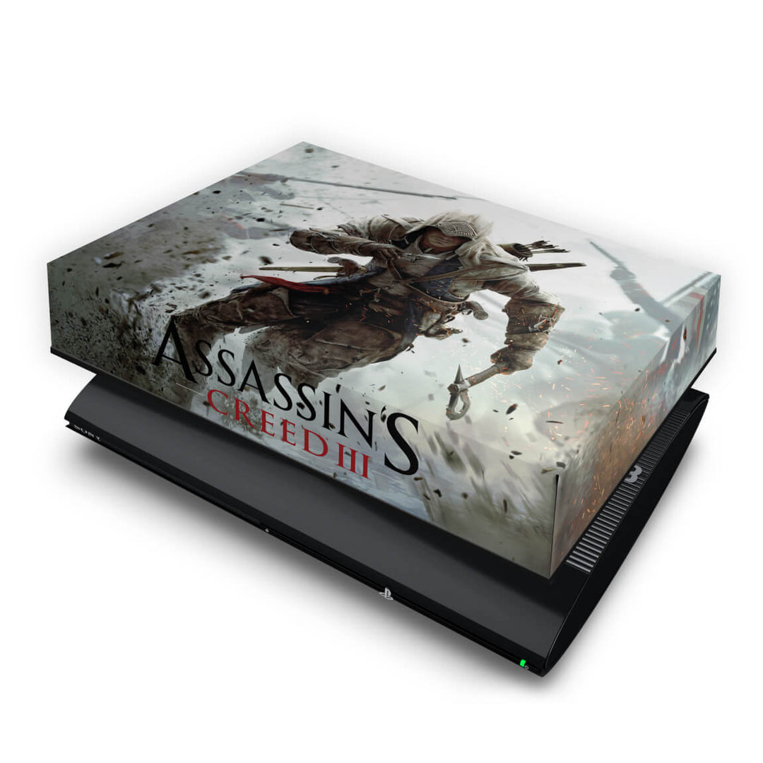 Capa Anti Poeira PS3 Super Slim - Assassins Creed 3